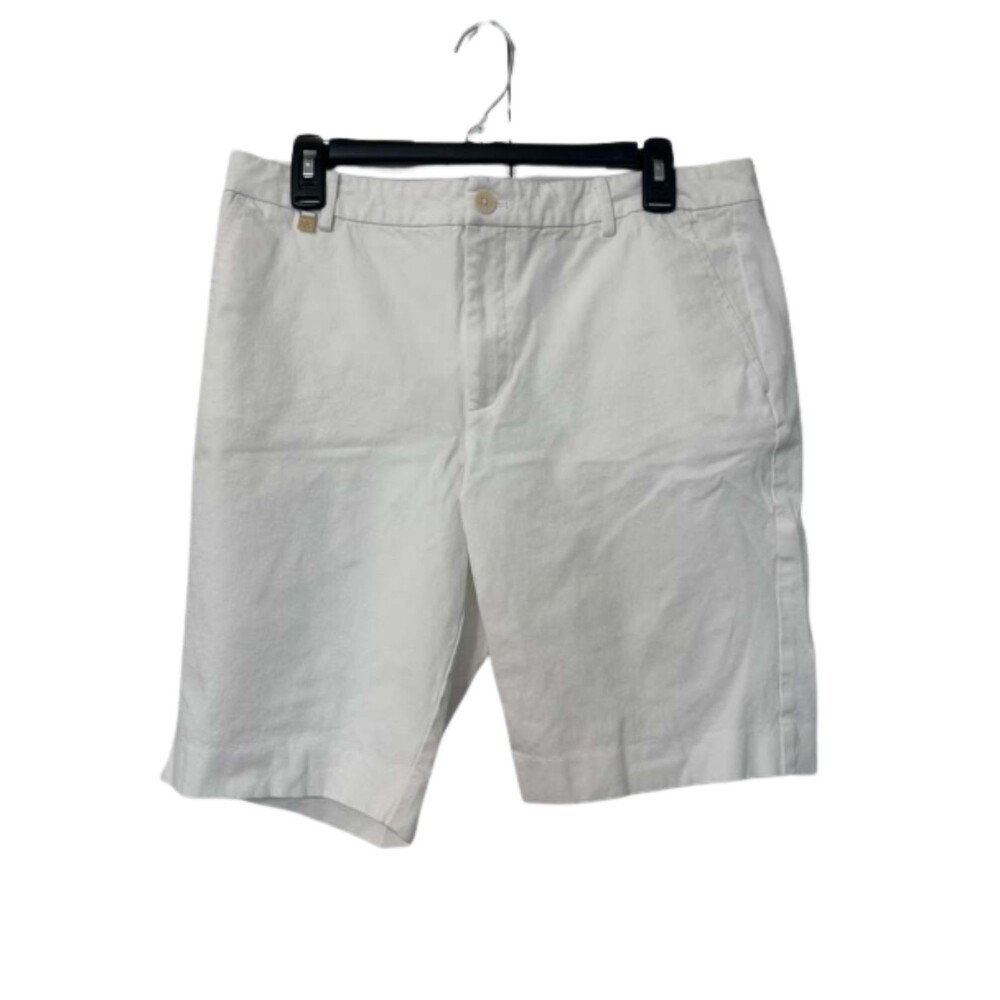 Lauren Ralph Lauren Bermuda Shorts Womens Size 12 White Black Label